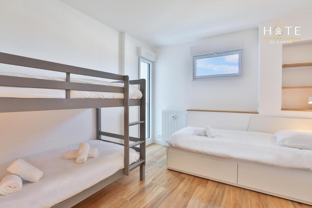 Appartement De Caractere, Superbe Vue Mer 280° La Chaume Eksteriør billede
