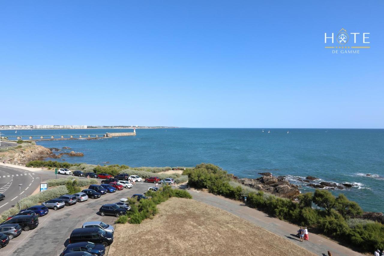 Appartement De Caractere, Superbe Vue Mer 280° La Chaume Eksteriør billede