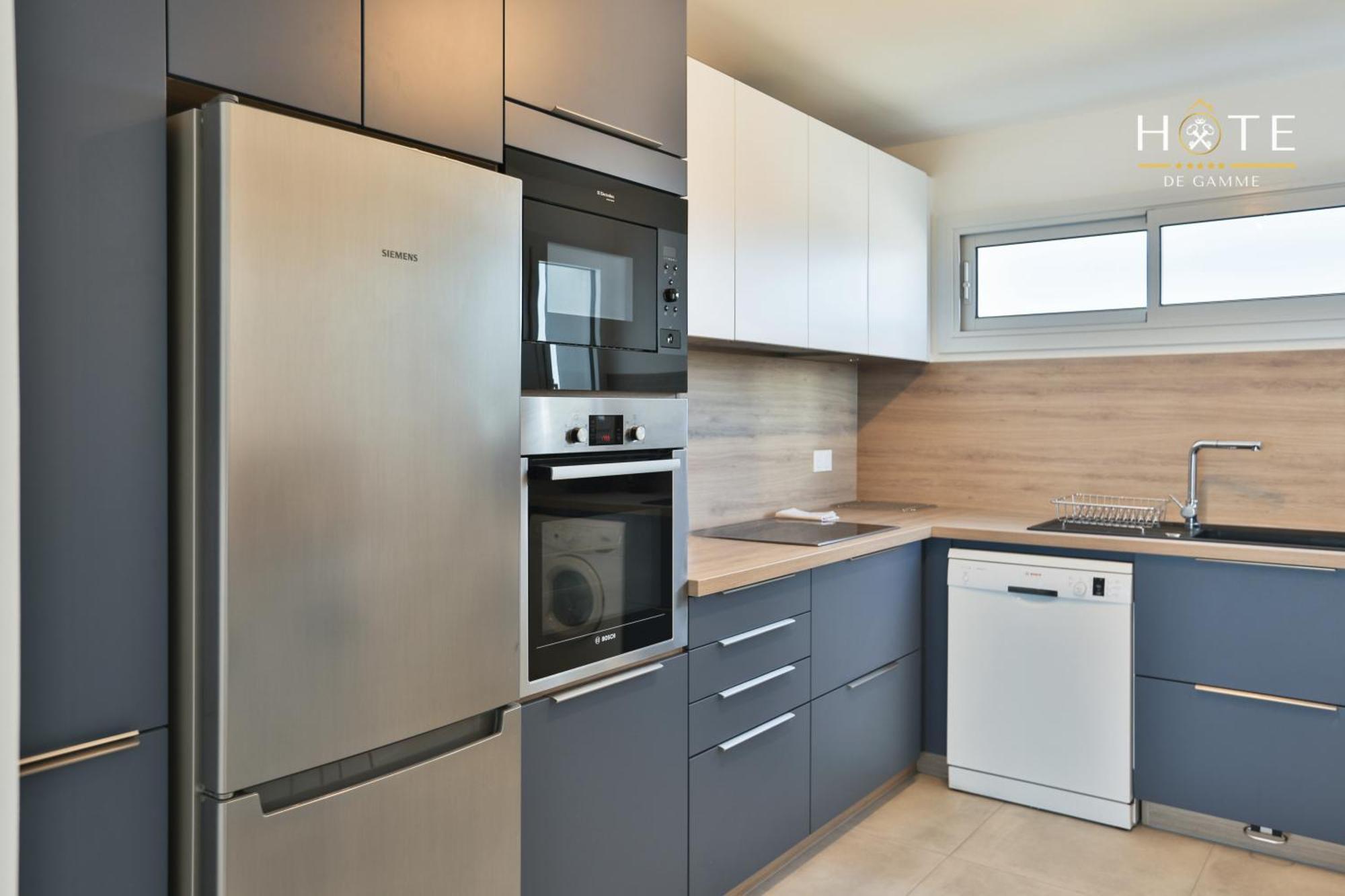 Appartement De Caractere, Superbe Vue Mer 280° La Chaume Eksteriør billede